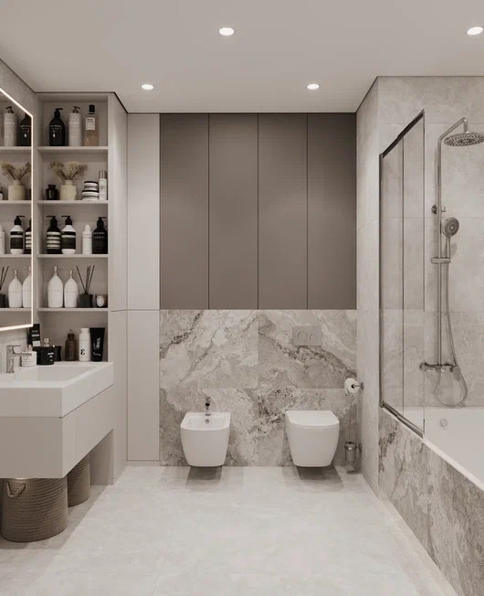 Дизайн проект 4-х комнатной квартиры 145 м2 для семейной пары с детьми