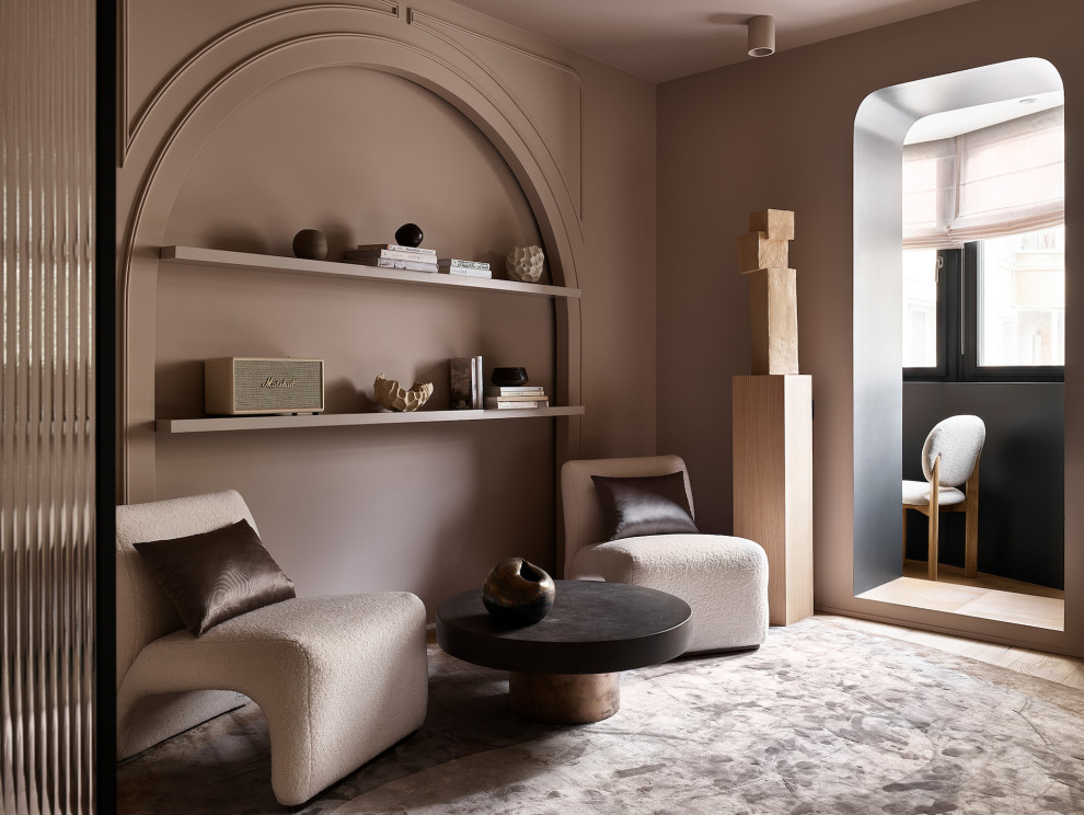 Квартира-шкатулка 37 кв. метров для девушки