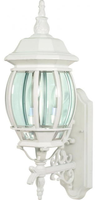 Nuvo Lighting 60/4971 Boxwood 1 Light 22 inch White Outdoor Wall Lantern