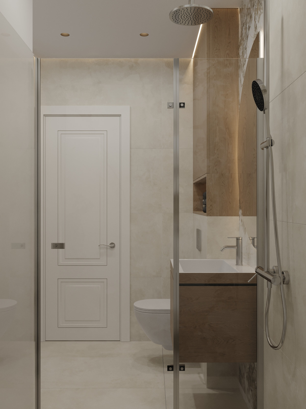 Функциональный проект современной квартиры для семьи