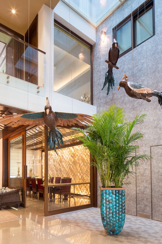 Inspiration for a contemporary patio in Delhi.