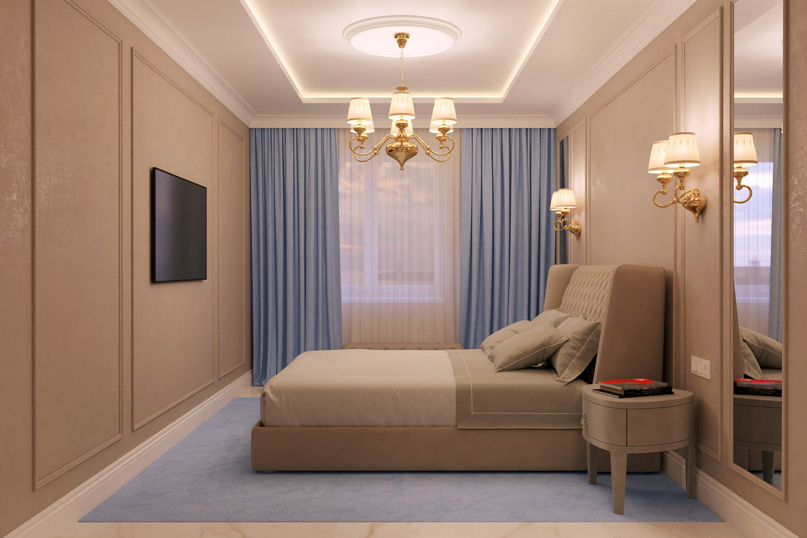 Дизайн квартиры в ЖК "Феникс" г. Самара