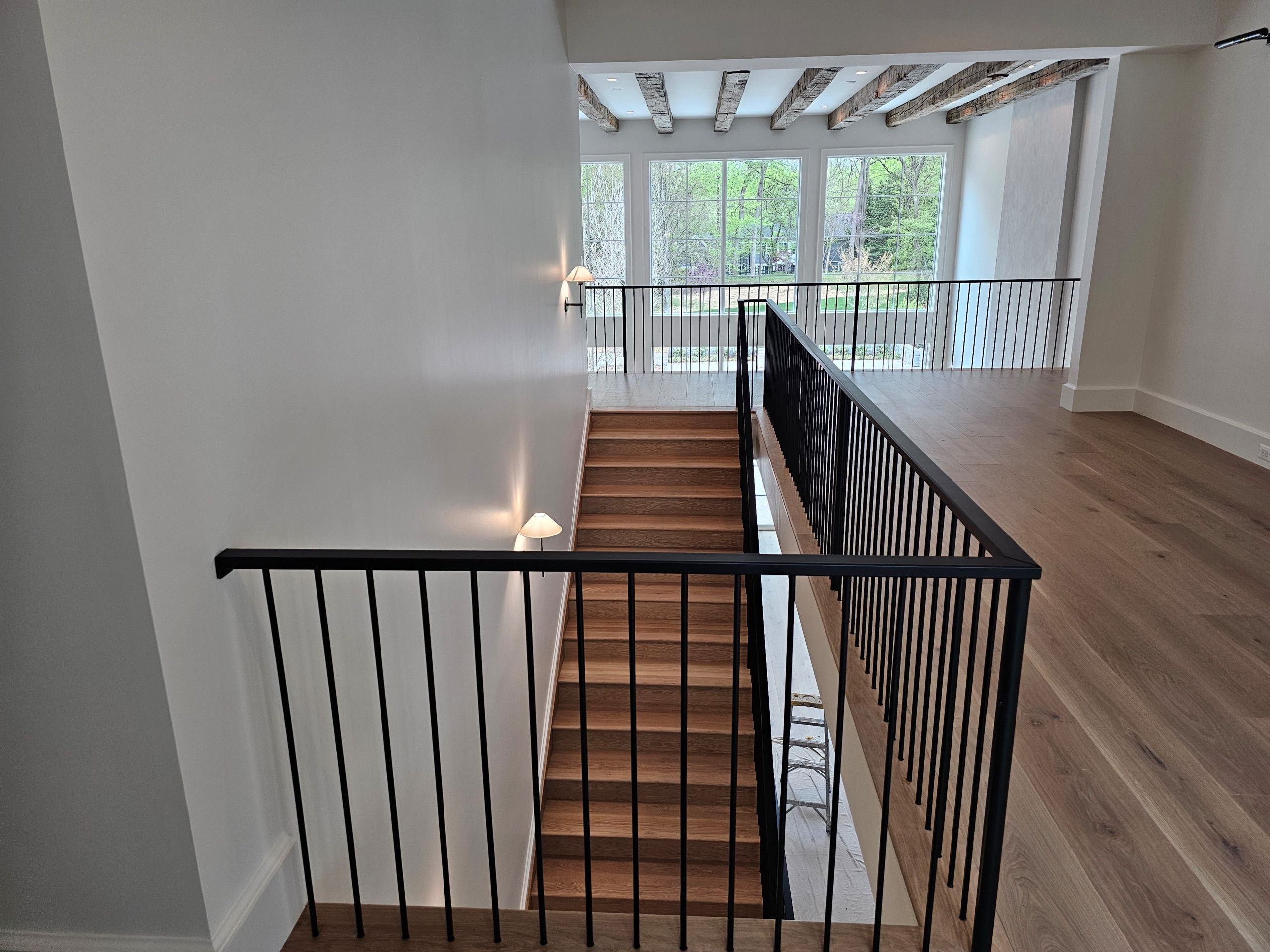 119_Remarkable White Oak Staircase, McLean, VA 22101