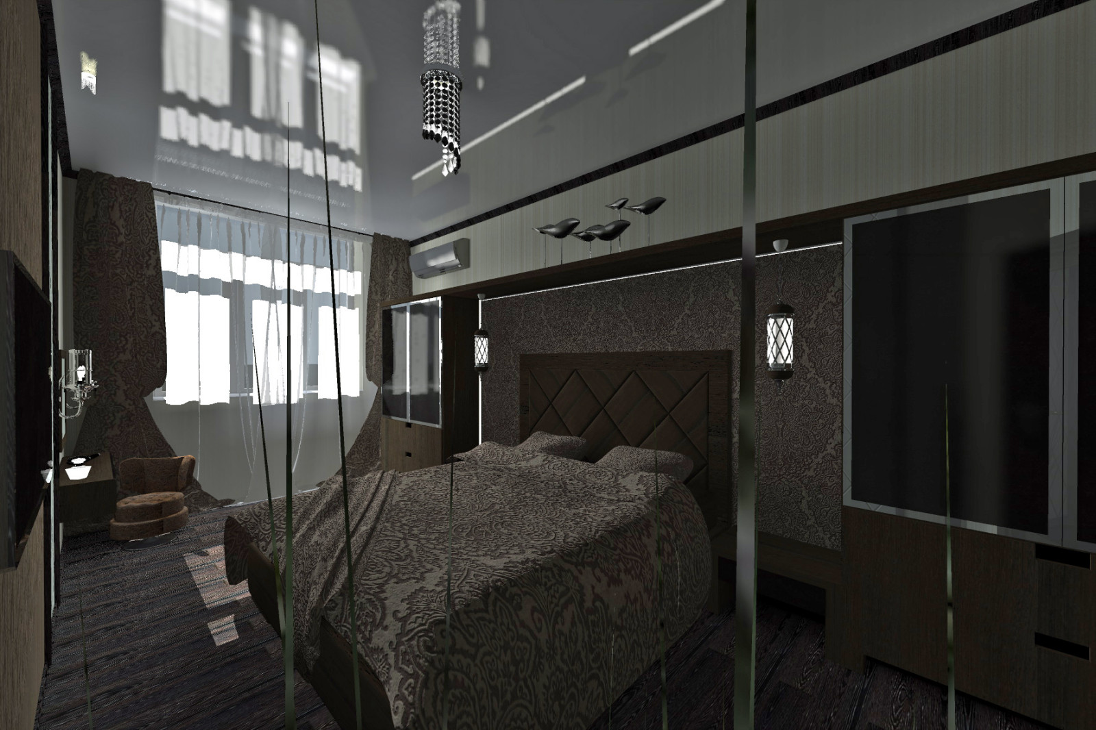 Спальня для молодоженов