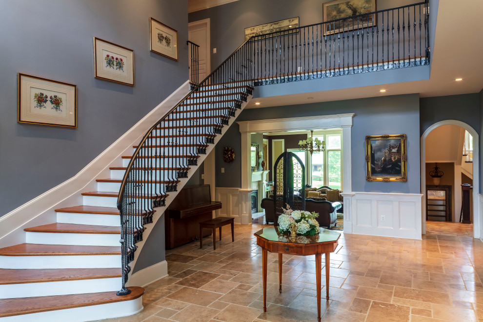 Inspiration for a transitional entryway remodel in Baltimore