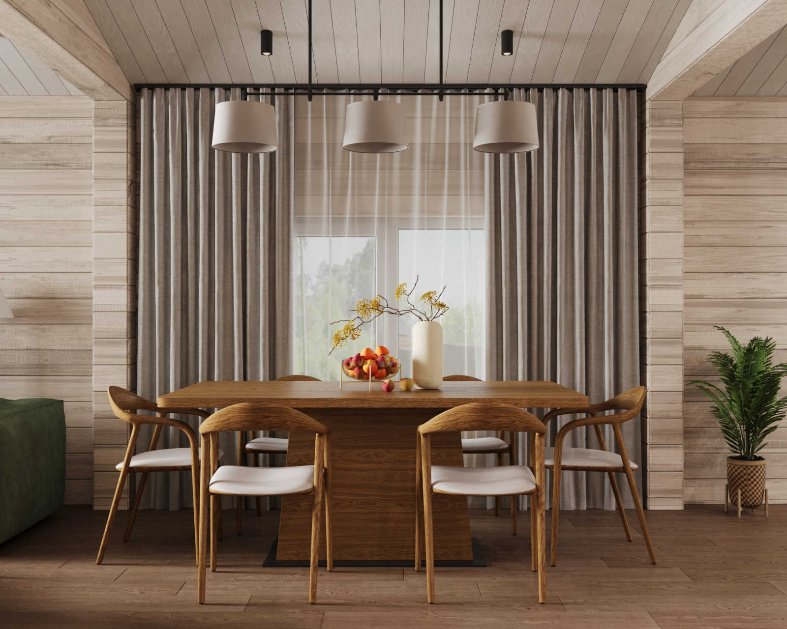 Дизайн деревенского дома