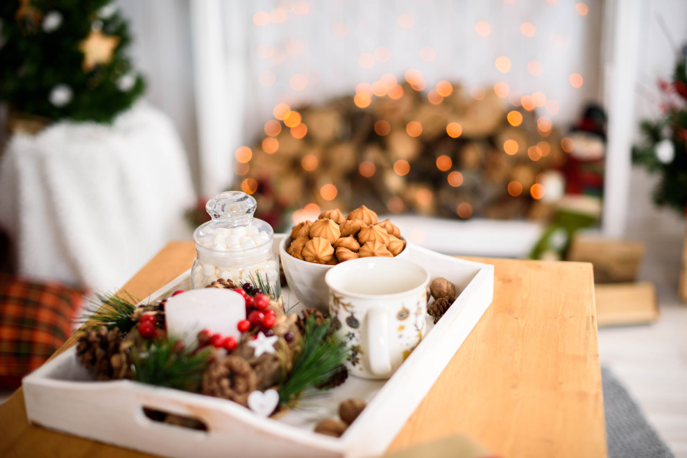 Фотозона в скандинавском стиле