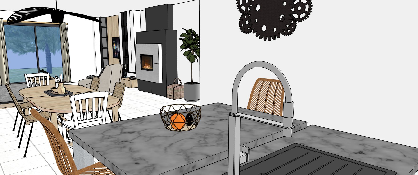 PROJET AMENAGEMENT D'UNE MAISON EN VENTE