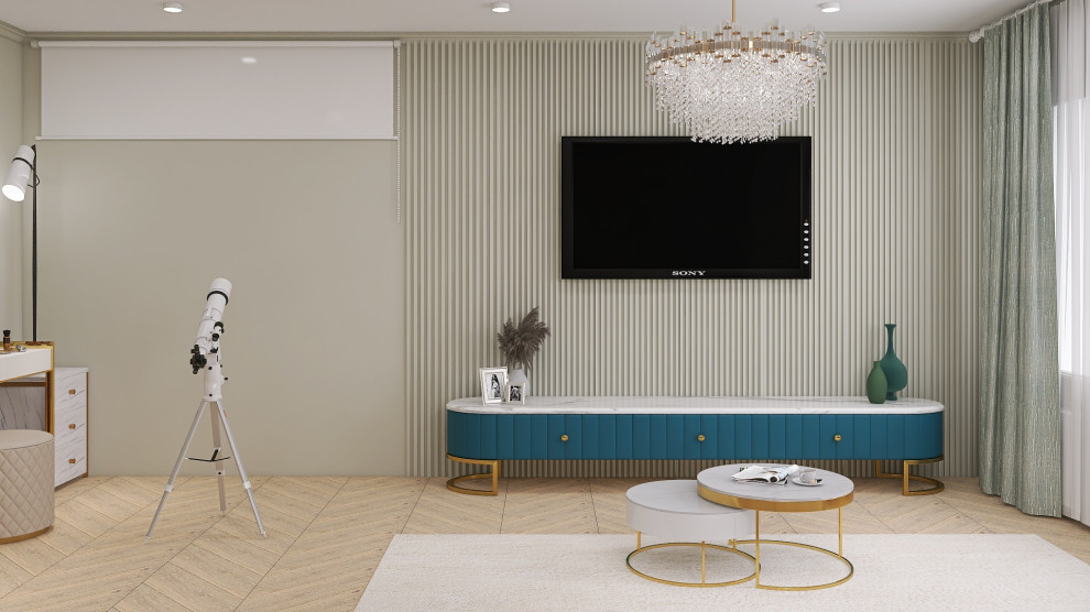 Двухкомнатная квартира для творческих людей.