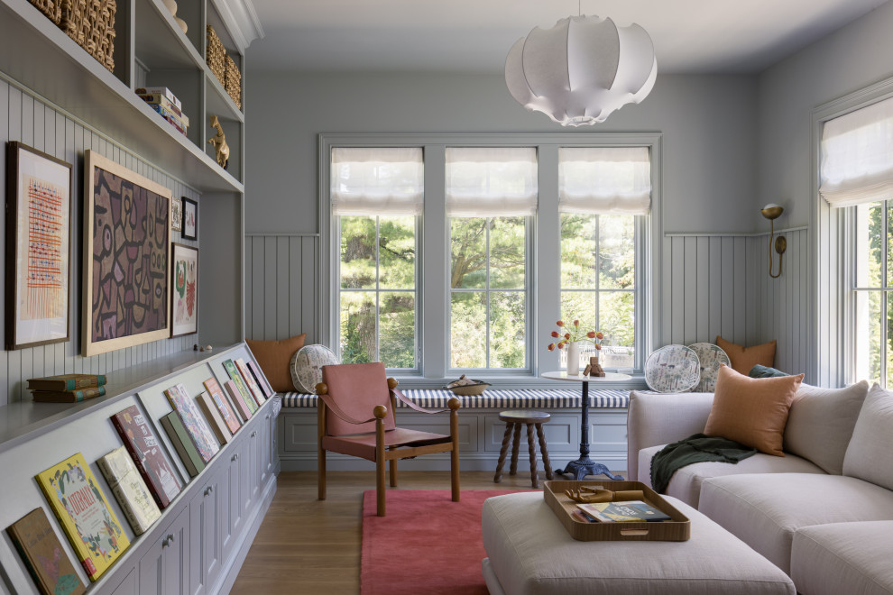 Inspiration for a transitional kids' room remodel in Kansas City