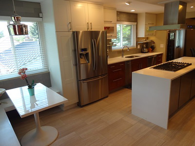 Mid Century Main Level Remodel and Kitchen