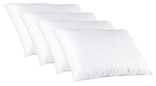 Splendorest Down Alternative 220 Thread Count Cotton Pillows (Set of 4)