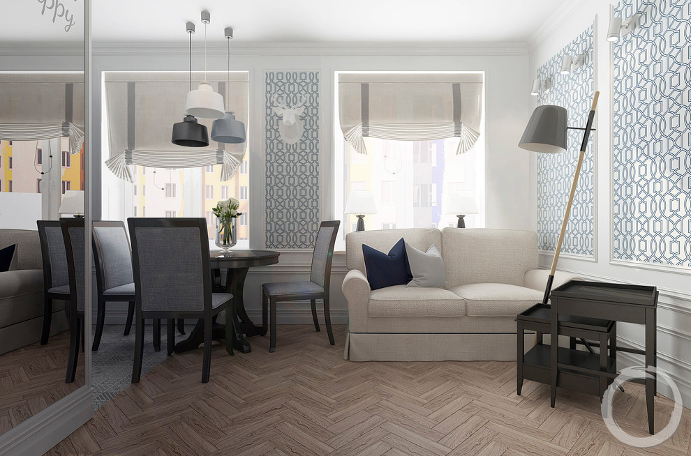 Американская классика на 50 кв.м.