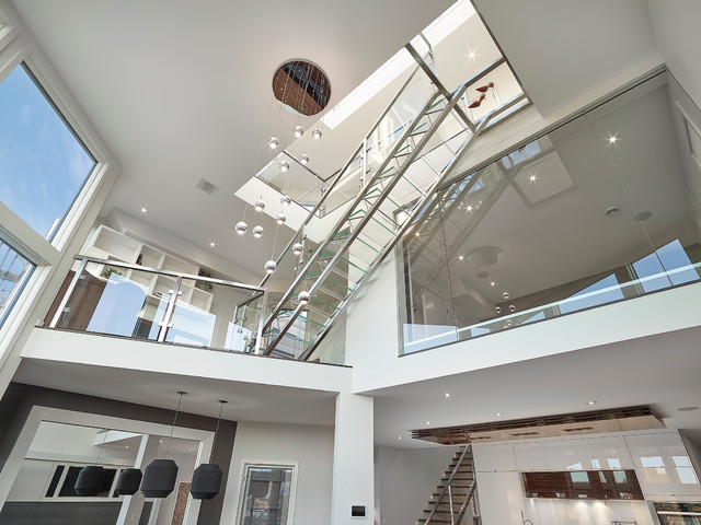 Quantum contemporary-staircase