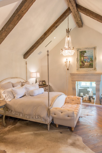 Hand Crafted Ceiling Beams klassisk-sovevaerelse