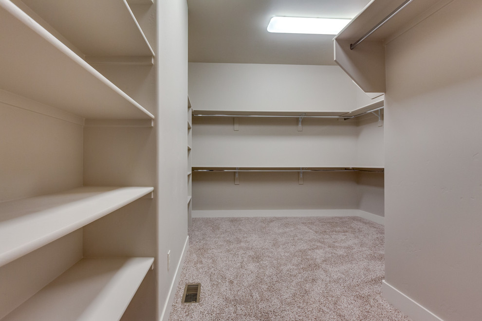 This is an example of a mediterranean storage and wardrobe in Boise.
