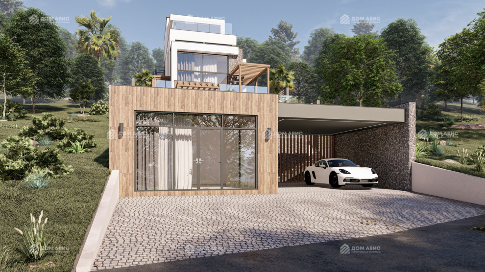 проект дома в Сочи, Черешня