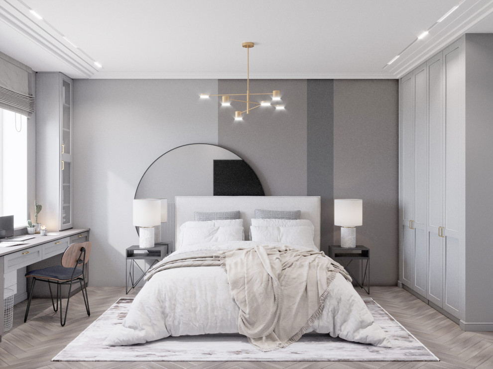 Квартира 77м2, современная классика