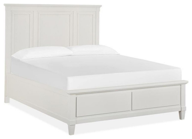 Magnussen Lola Bay Panel Bed Seagull White Transitional Beds By Massiano Houzz - White Queen Size Panel Bed Magnussen Lola Bay Panel Bed Seagull White Transitional Beds By Massiano Houzz - White Queen Size Panel Bed