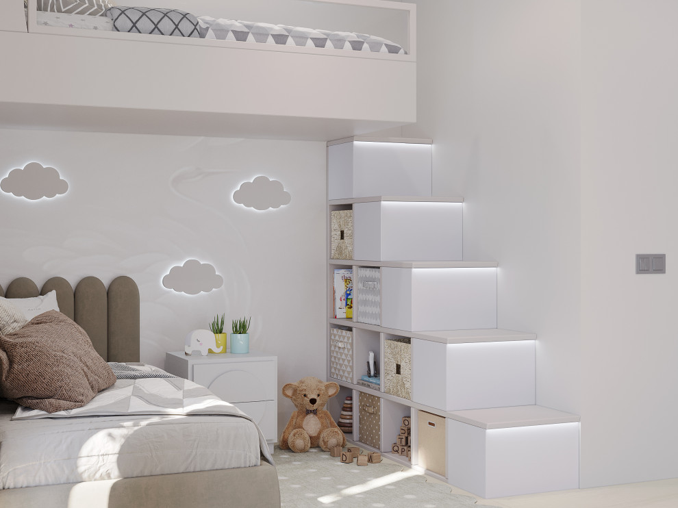 Детская комната для мальчика и девочки