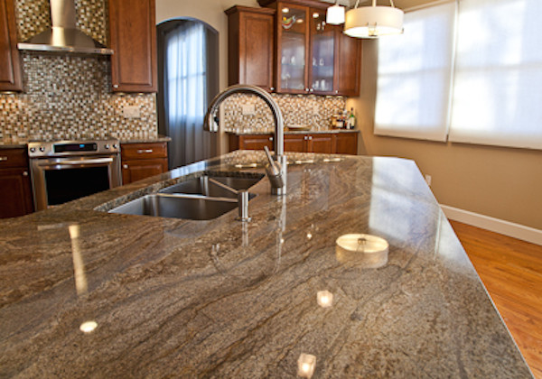 Transitional kitchen photo in Denver