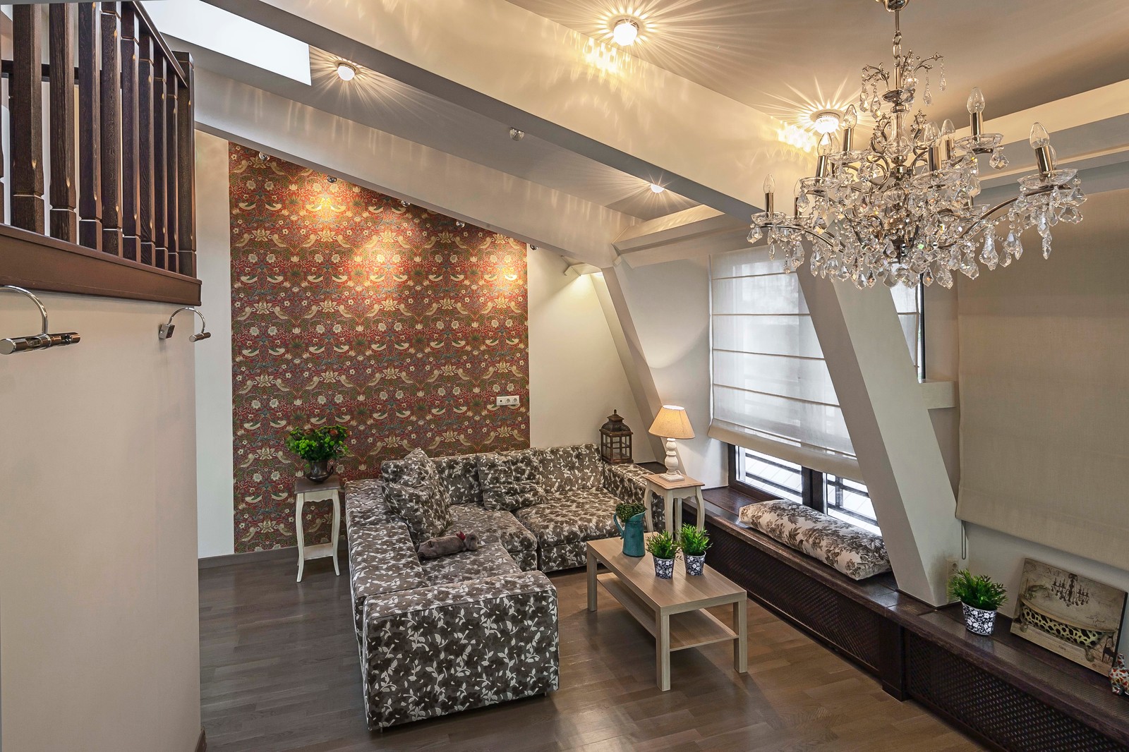 Квартира в мансарде