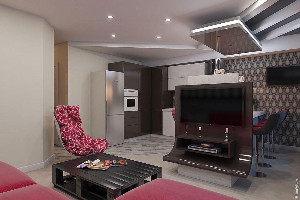 Бодрящий интерьер