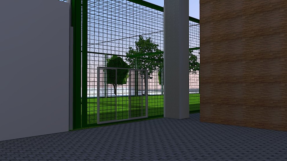 Проект спортивной футбольной площадки "Сириус" г. Томск