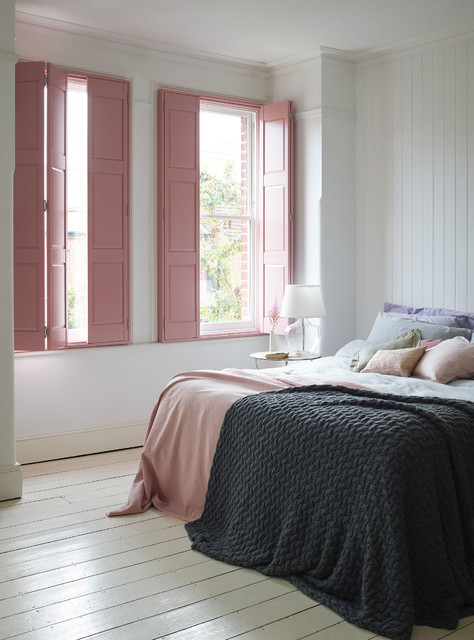 Color rosa palo en paredes, una opción relajante y con carácter