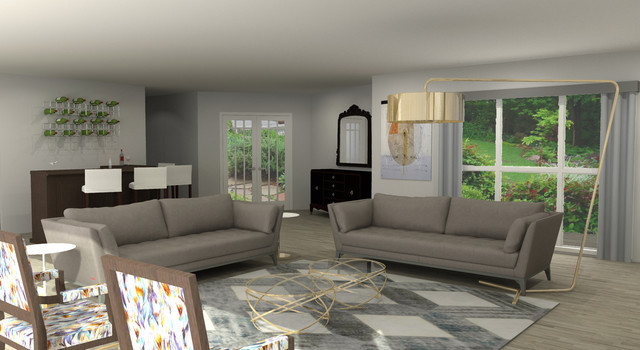 Attar Residence transitional-rendering
