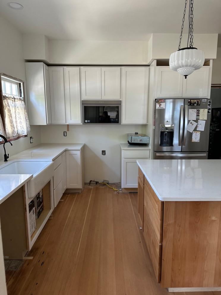 Old to new kitchen