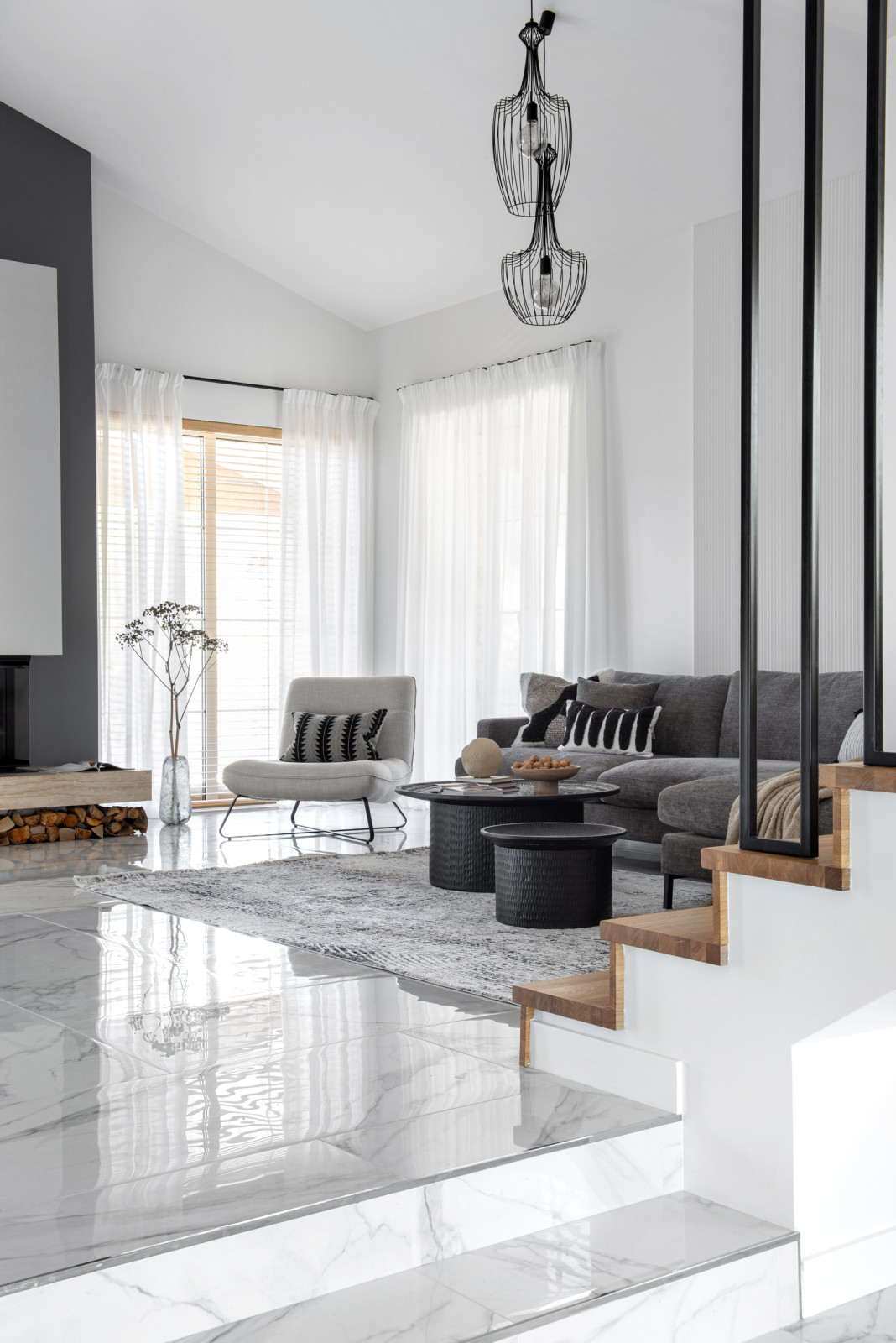 Загородный дом в оттенках моря и солнца