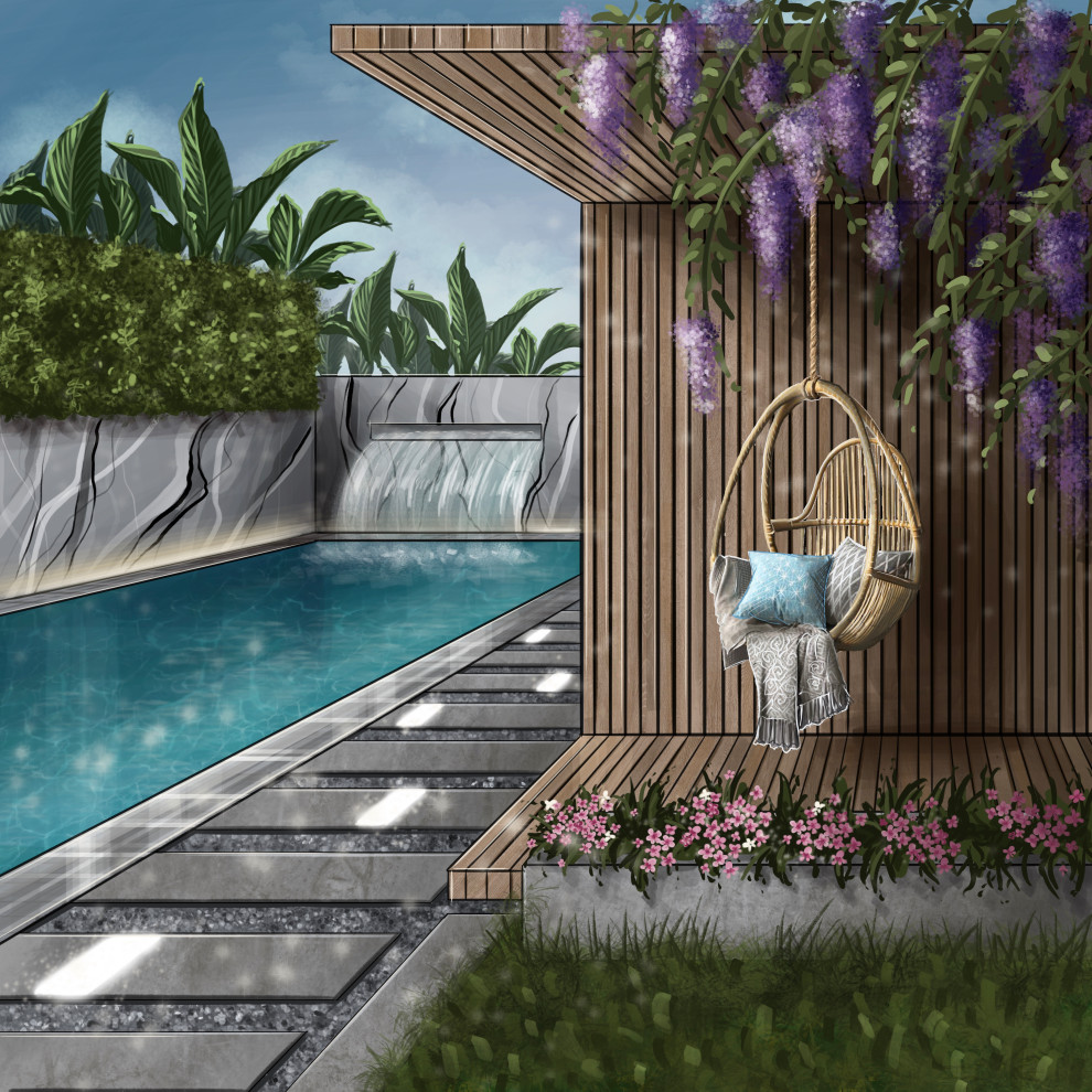 Скетч интерьера