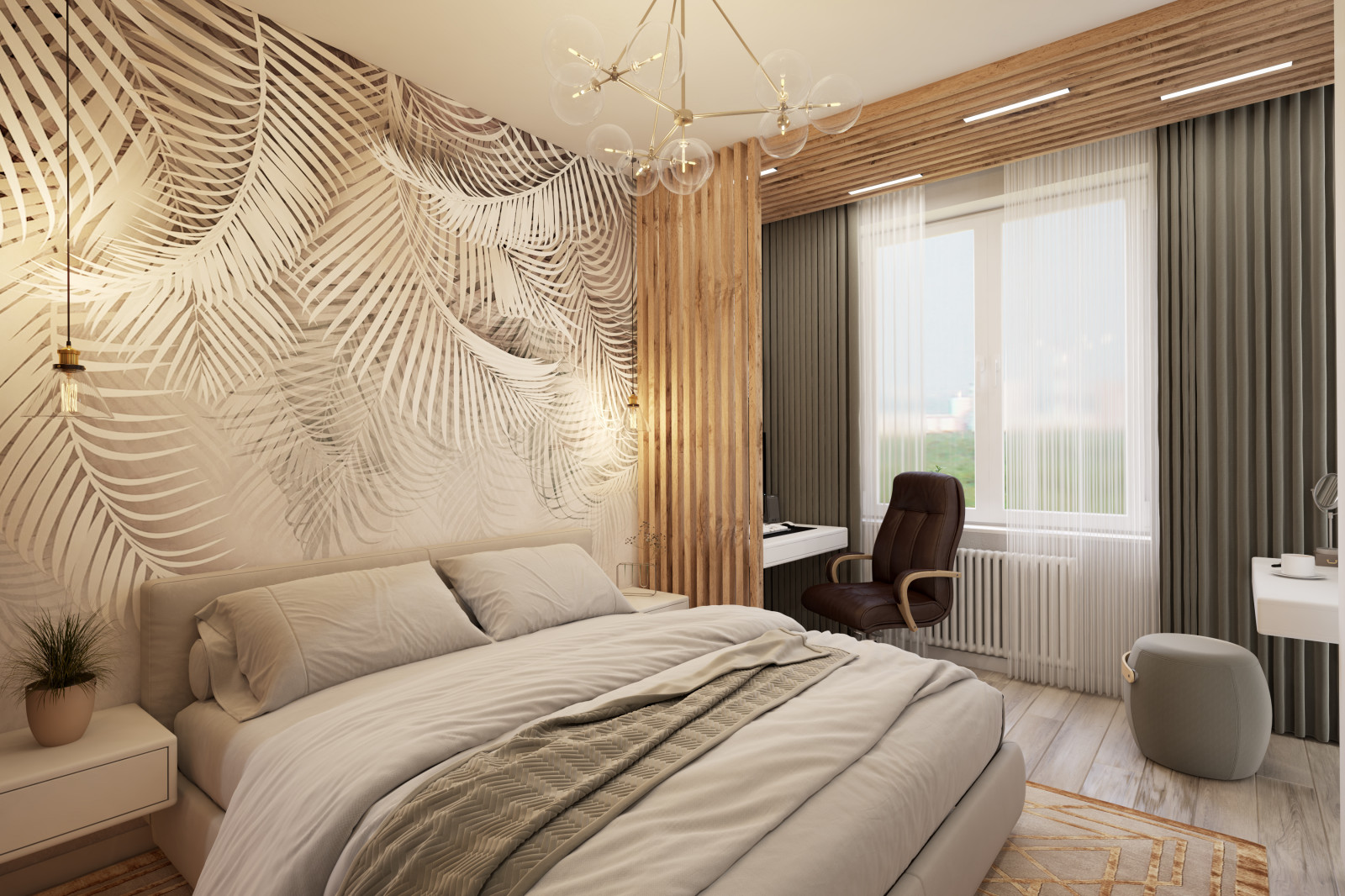 Трёхкомнатная квартира. 100 кв.м.