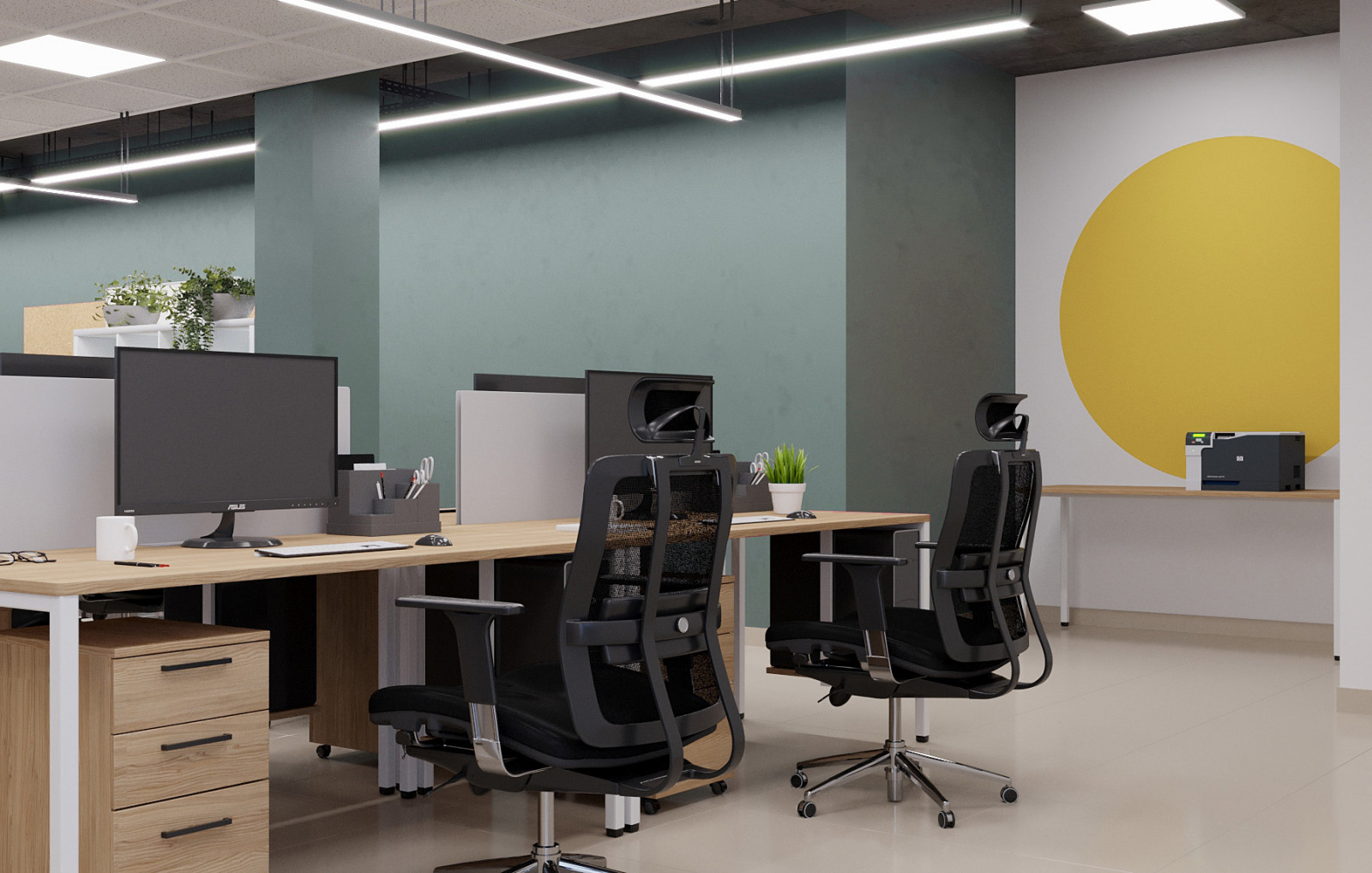 Дизайн офиса проектной организации "АСПЭК-Проект"