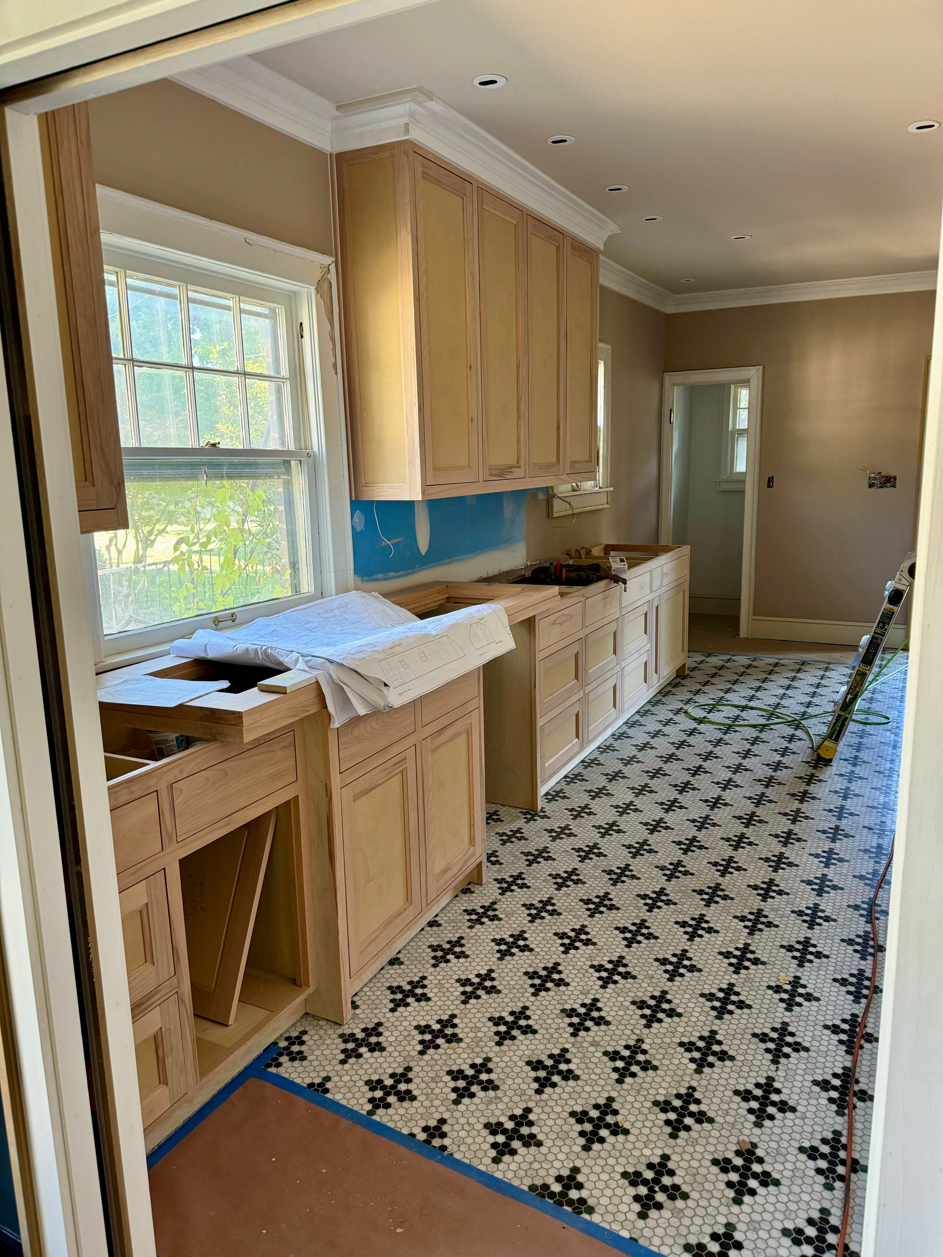 Junius Heights 1920s Remodel Kitchen Baths Living Areas