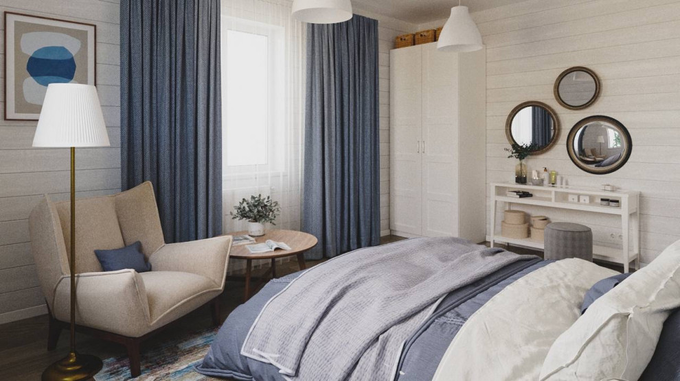 Спальня в загородном доме