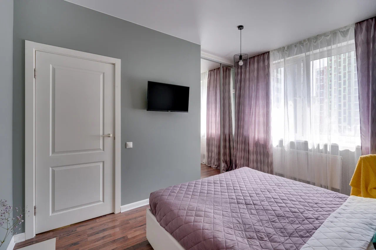 Хоумстейджинг квартиры для посуточной аренды в ЖК "Город"