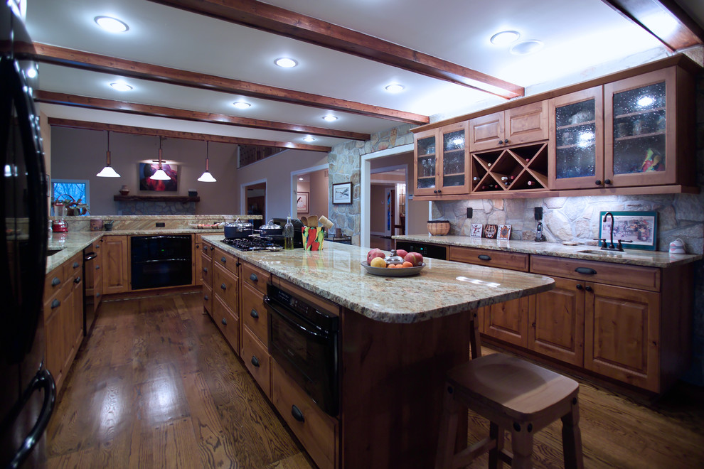 Mountain style kitchen photo in Baltimore