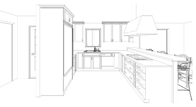 Kitchens transitional