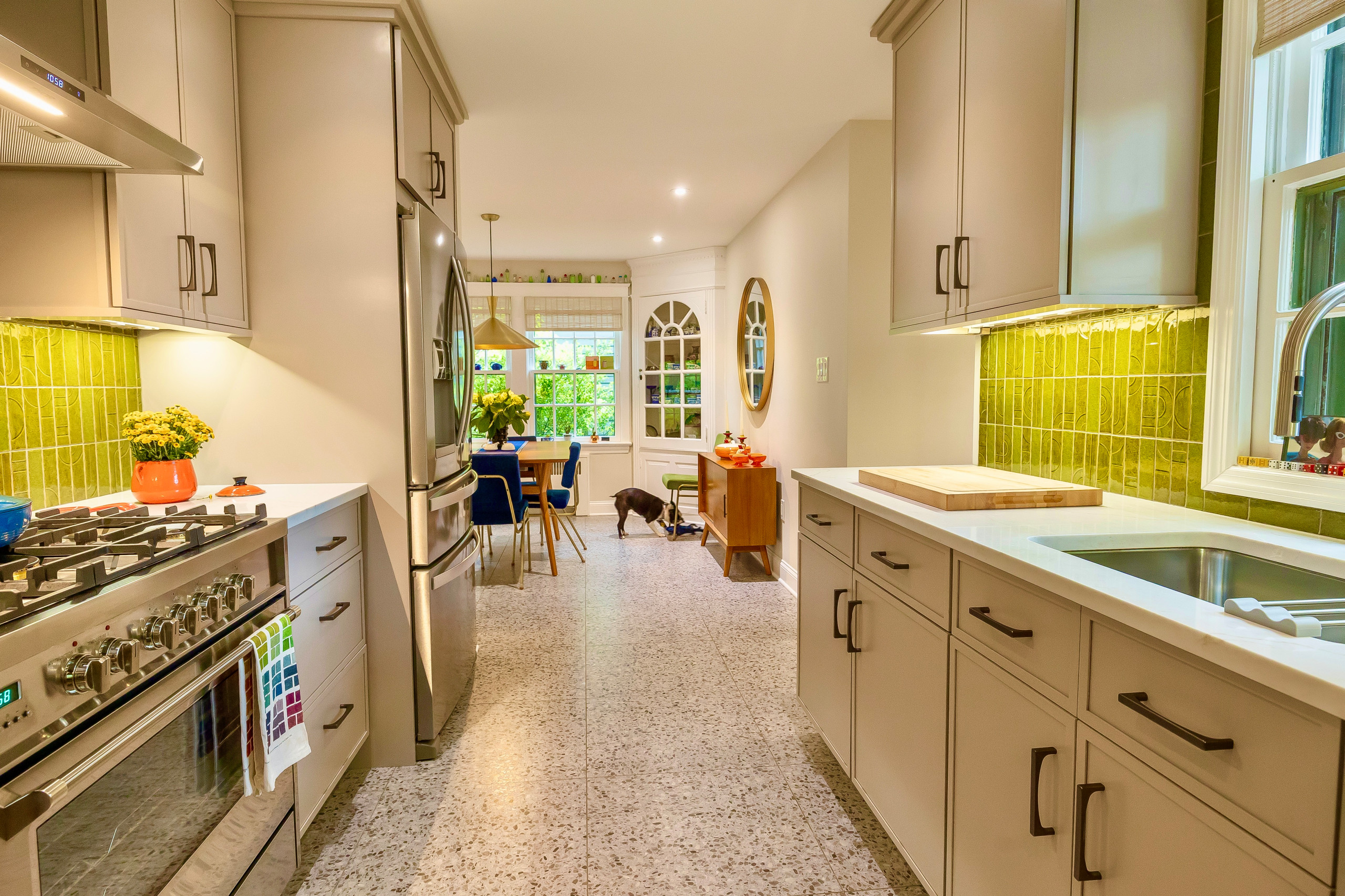 Artist's Kitchen and Dining Room