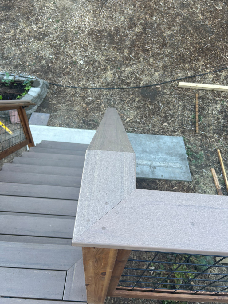 Deck and front entry