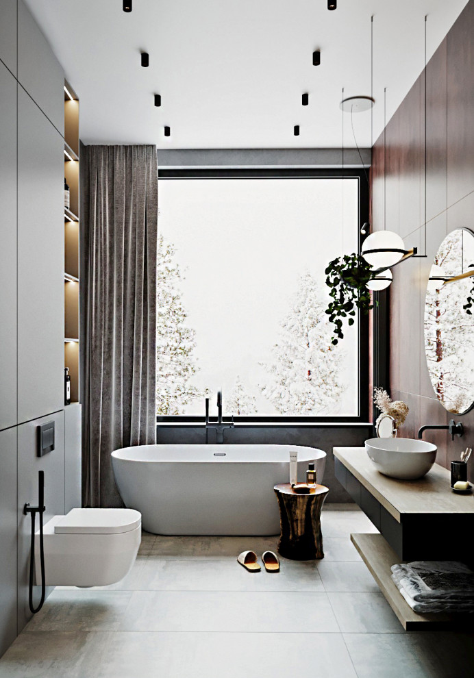 Дом в соснах