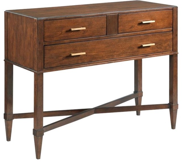 Hall Chest of Drawers WOODBRIDGE PROVENCE Rectangular Top Squared