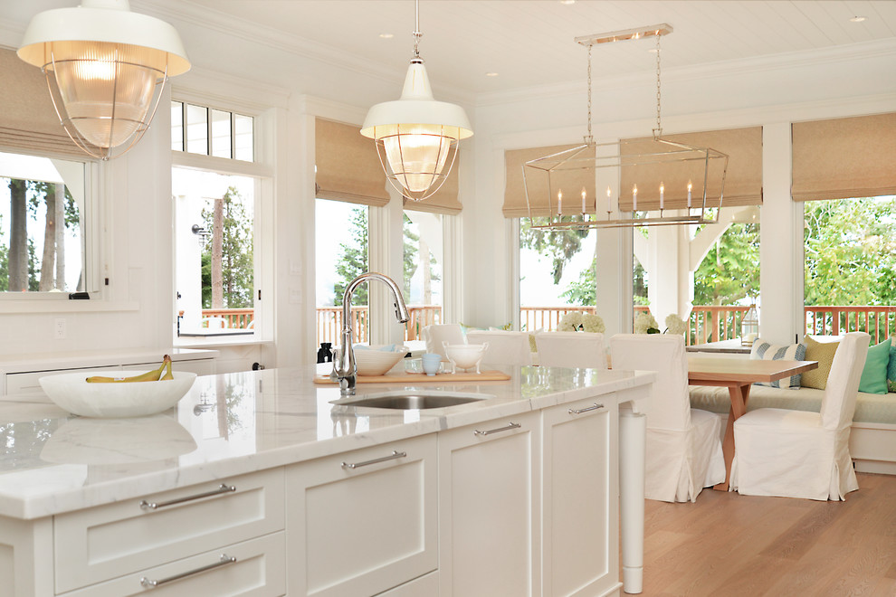 Inspiration for a beach style kitchen in Vancouver.