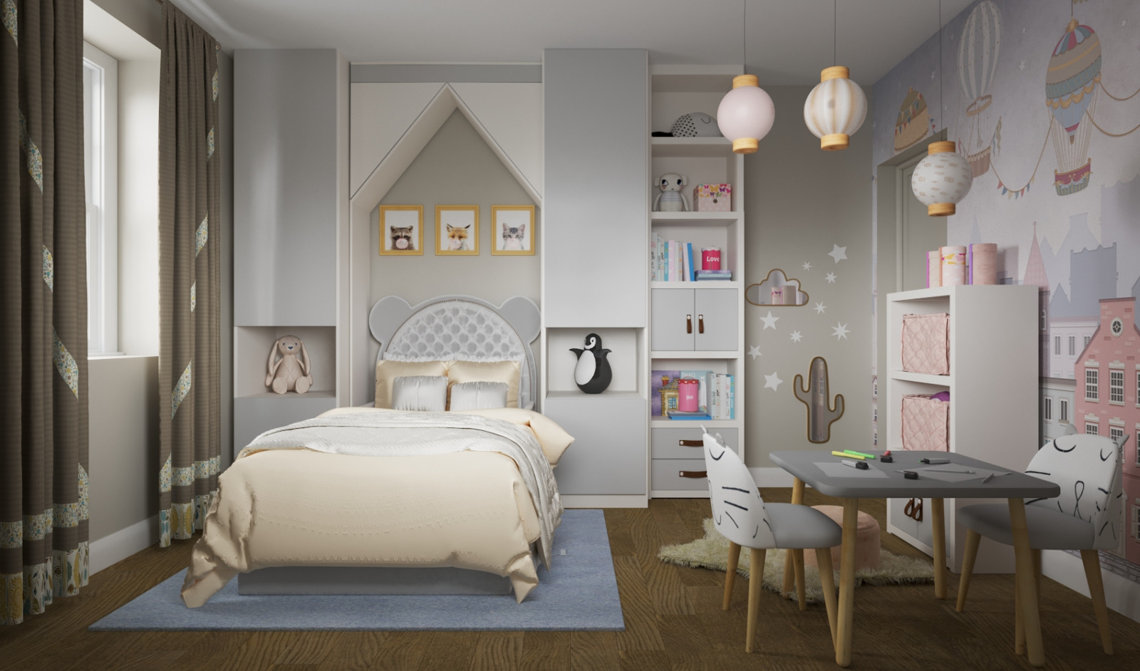 Комната для девочки 5 лет