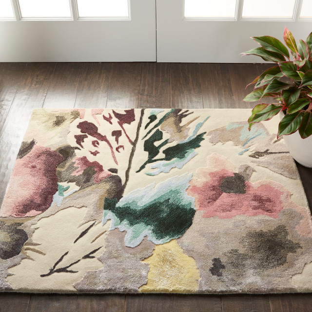 Nourison Prismatic Contemporary Area Rug Contemporary Area Rugs