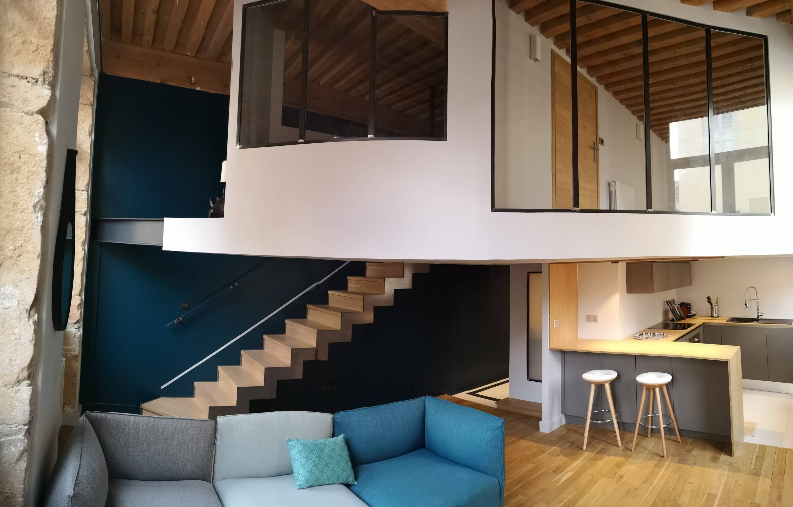 Rénovation d'un Canut à la Croix Rousse