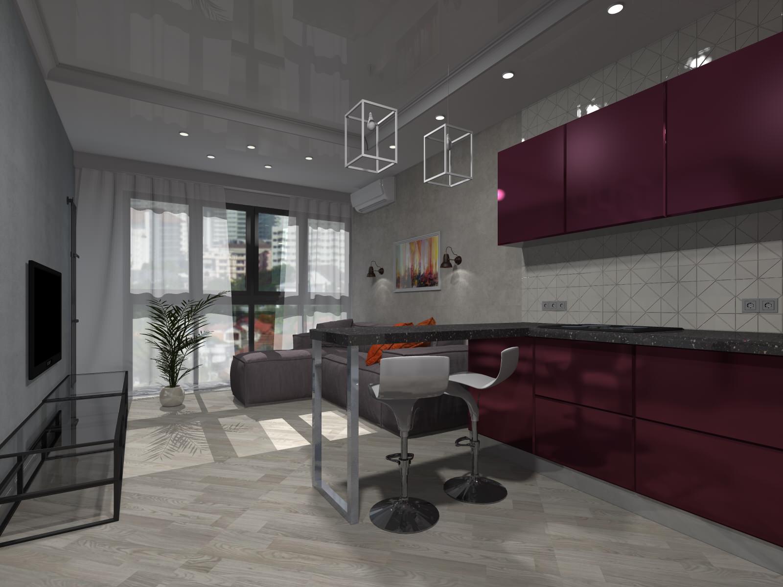 кухня_гостиная