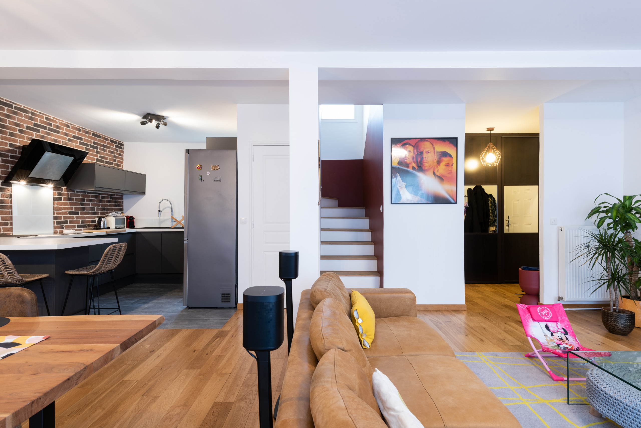 Rénovation d'une maison au Vesinet et création d'un studio de musique.